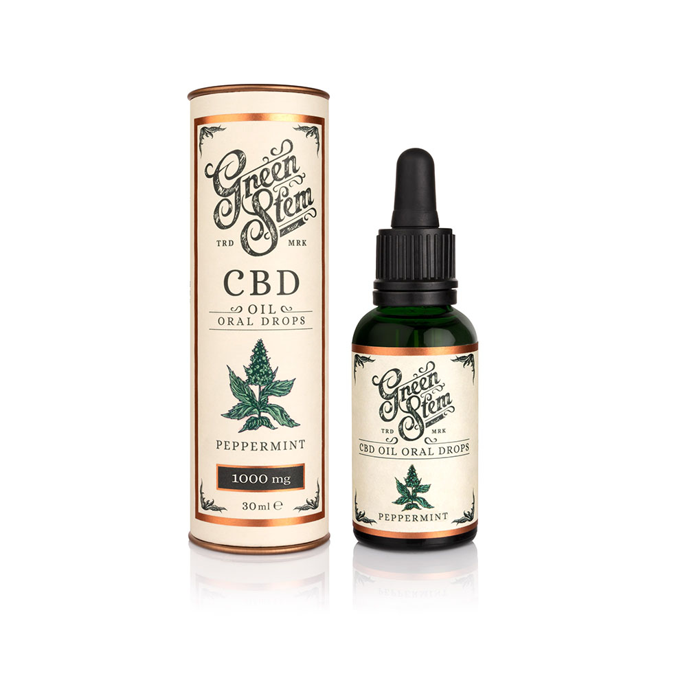 Image of CBD Oil Drops Peppermint