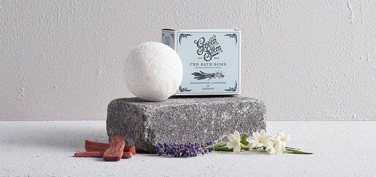 Top 3 CBD Products for Unwinding - CBD Bath Bomb Lavender